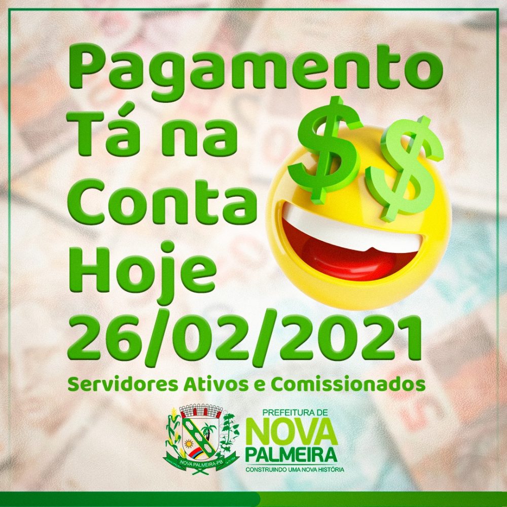 Prefeitura paga salário de março nesta sexta-feira, 25